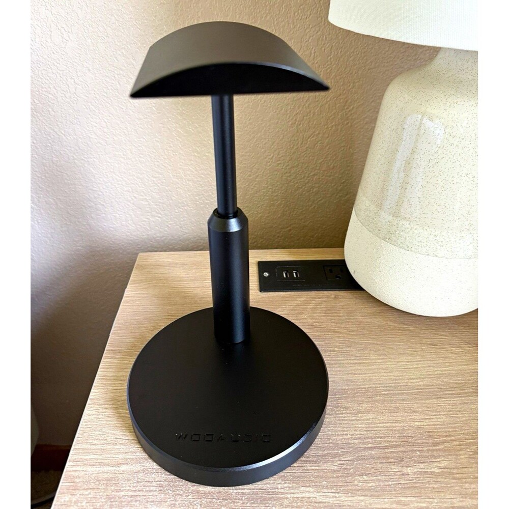 WOOAUDIO Desktop Headphone Stand Holder, Black, Universal Compatibility